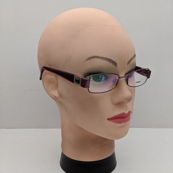 ?️Made in Italy! Fendi F895R Purple Eyeglasses 49/18 135 | EUT443?️ main image 4